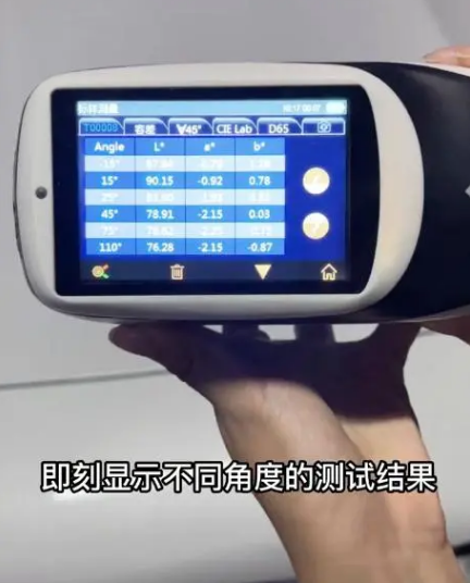 多角度分光測(cè)色儀測(cè)量汽車顏色 多角度分光測(cè)色儀測(cè)量汽車顏色