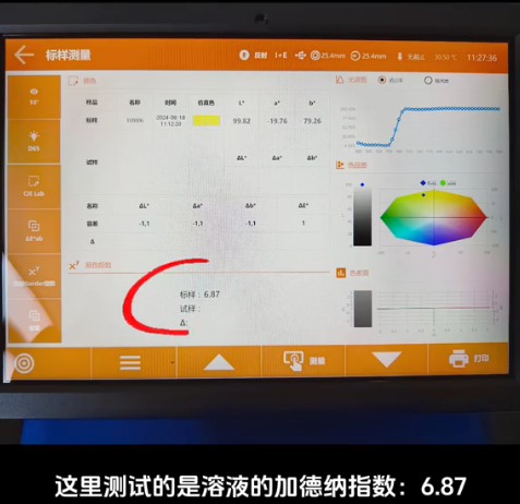 臺(tái)式分光測(cè)色儀測(cè)量藥品溶液顏色 臺(tái)式分光測(cè)色儀測(cè)量藥品溶液顏色