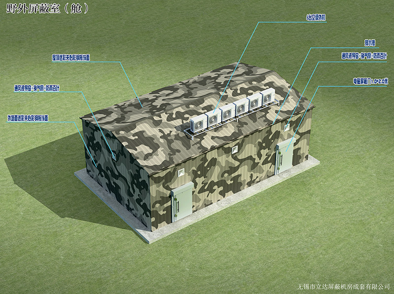 野外屏蔽方艙